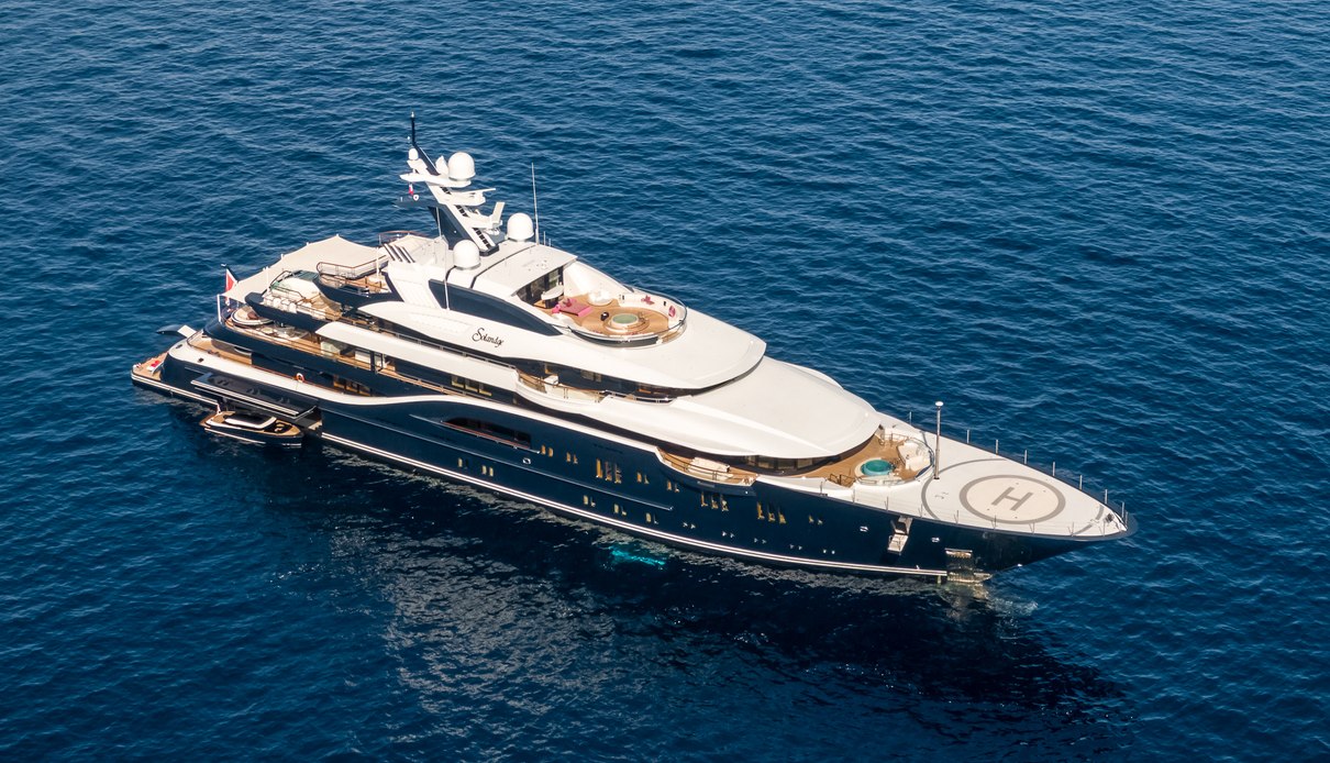 Solandge yacht, Lurssen