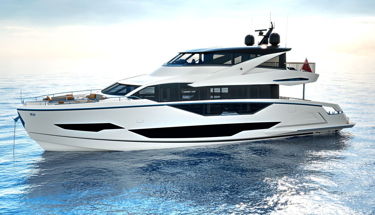 90 Ocean Enclosed / 04 yacht, Sunseeker
