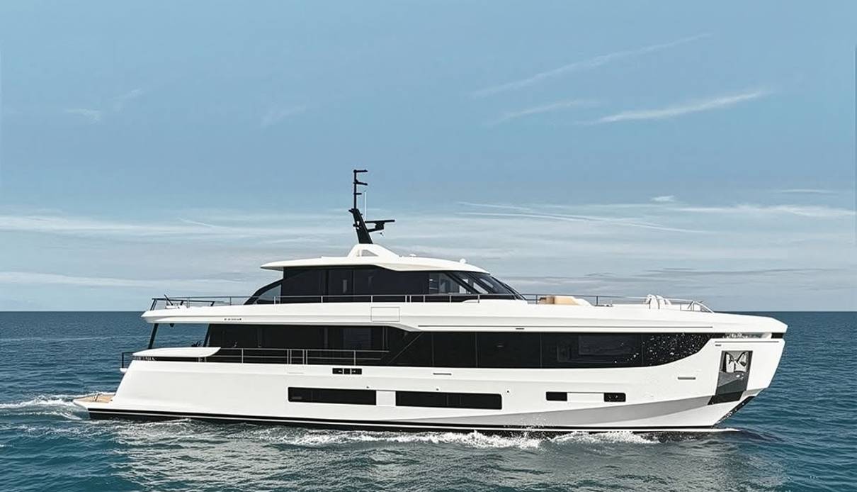 Crystal III yacht, Azimut