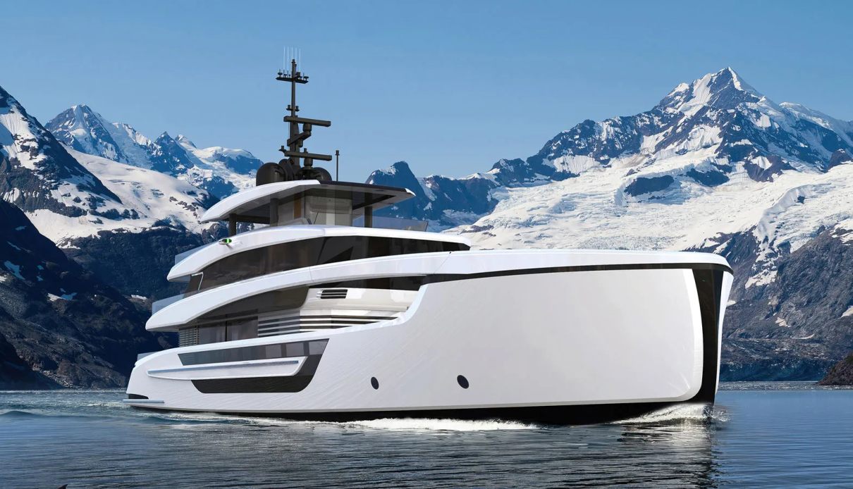 Amer Steel 41 Explorer yacht, Amer