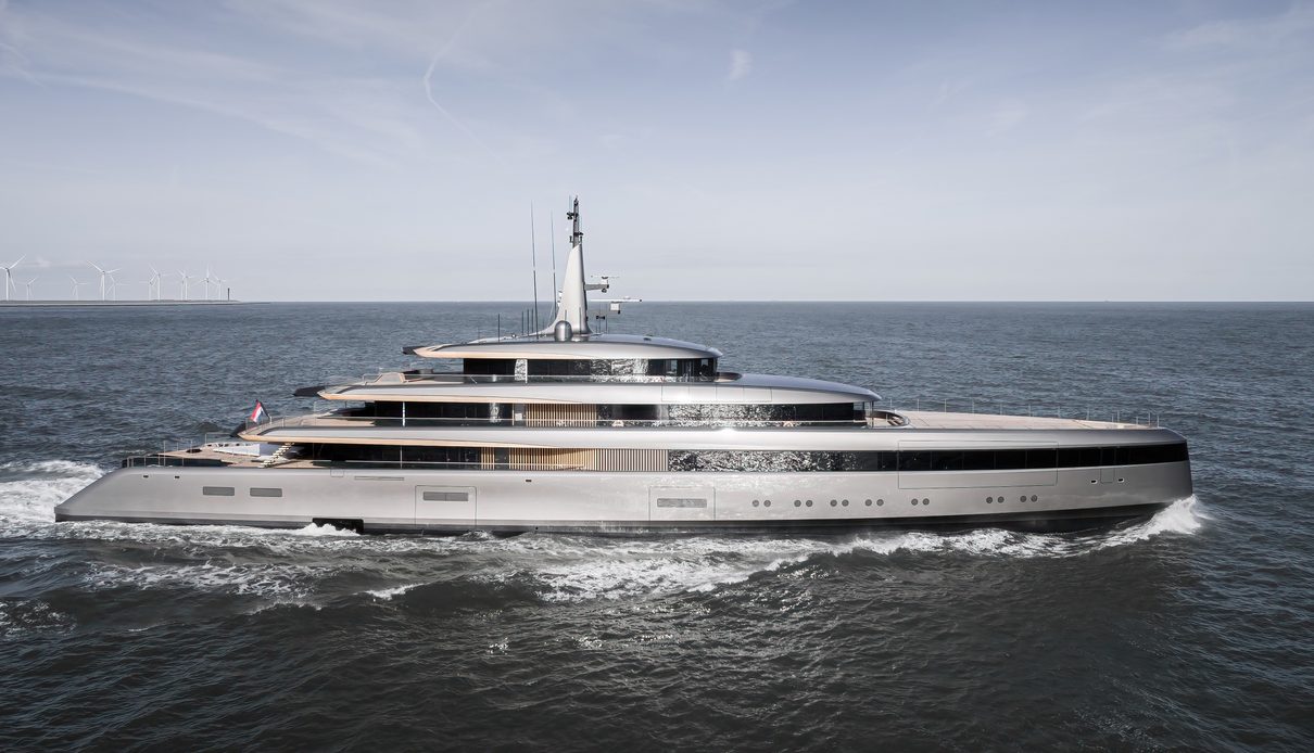 Obsidian yacht, Feadship