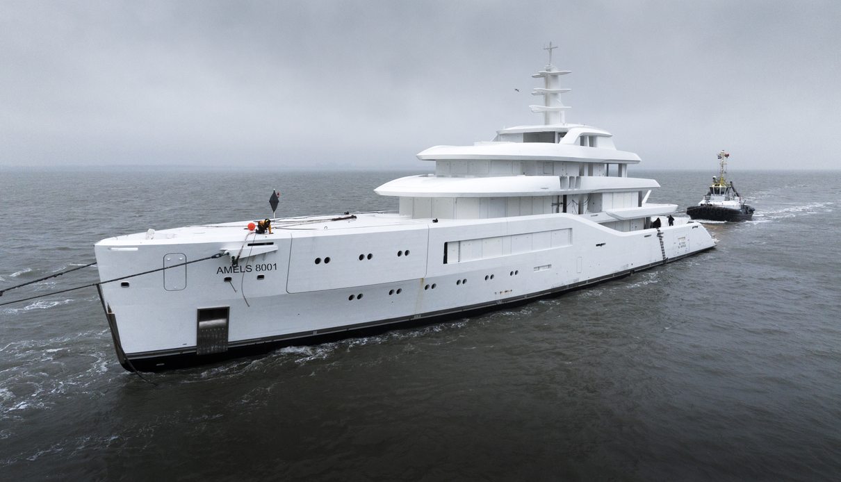 Amels 8001 yacht, Amels