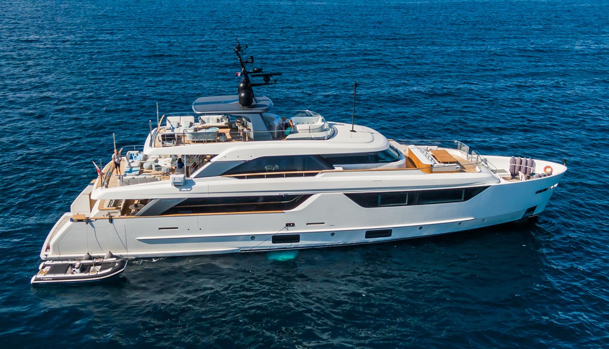 Rise Above yacht, Sanlorenzo