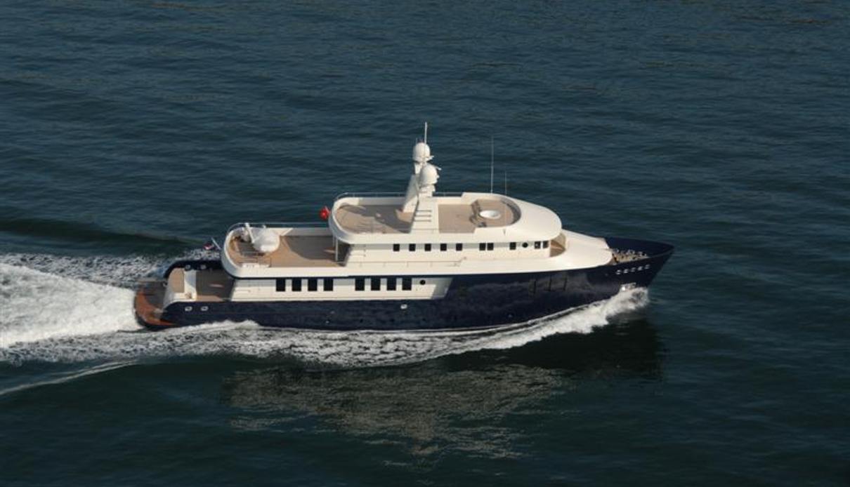 The Big Blue yacht, Troy Marine