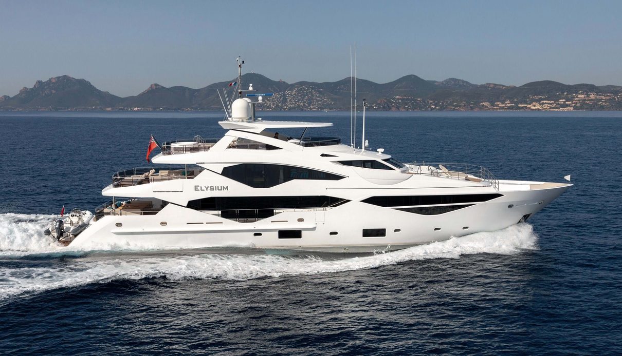 Elysium yacht, Sunseeker