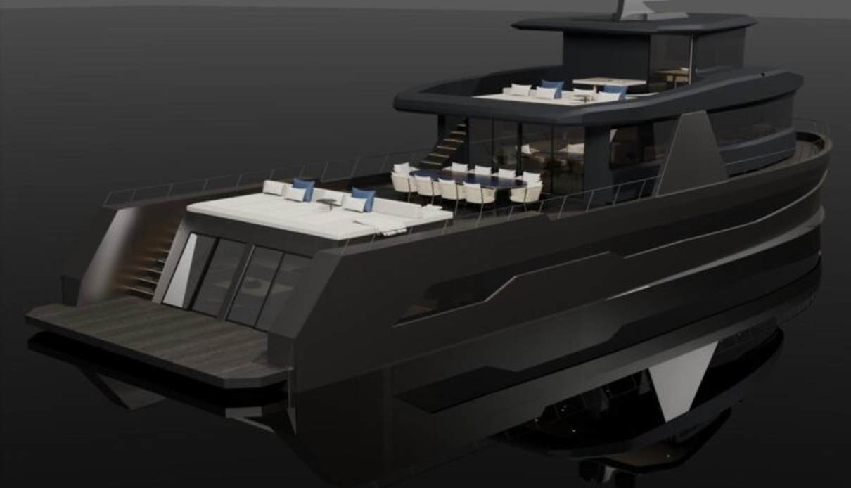 Project Tranquility yacht, Mavi Dunya
