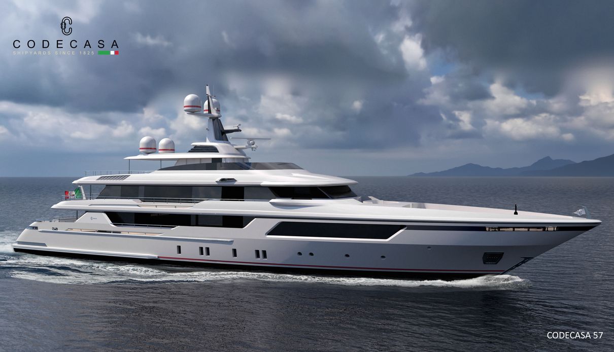 Legacy 4 yacht, Codecasa