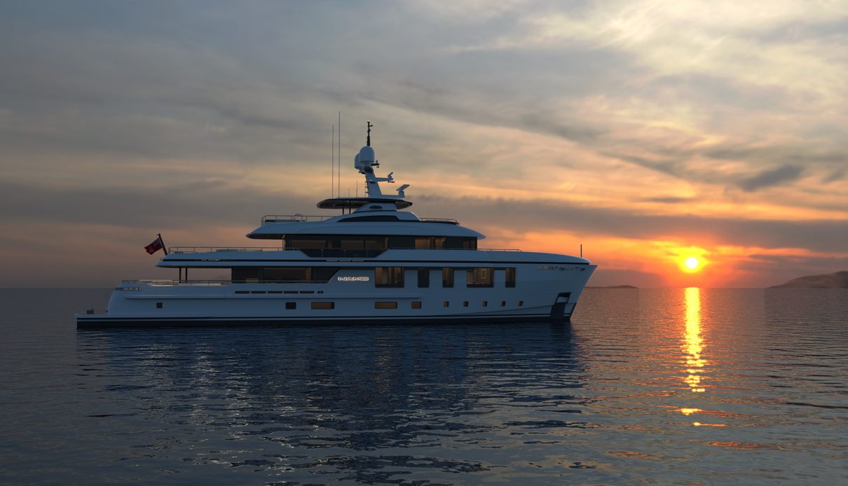 Deep Blue 141/02 yacht, Cantiere delle Marche