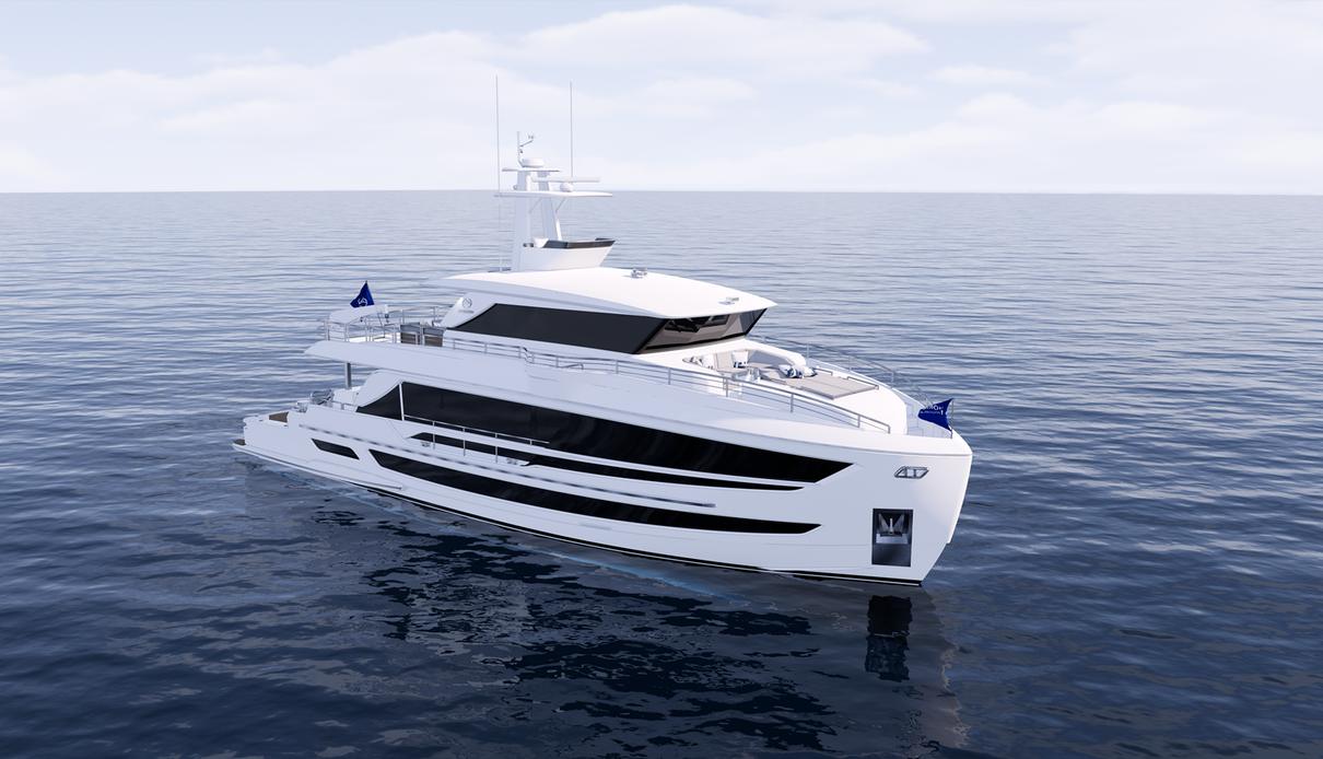 FD85s / 02 yacht, Horizon