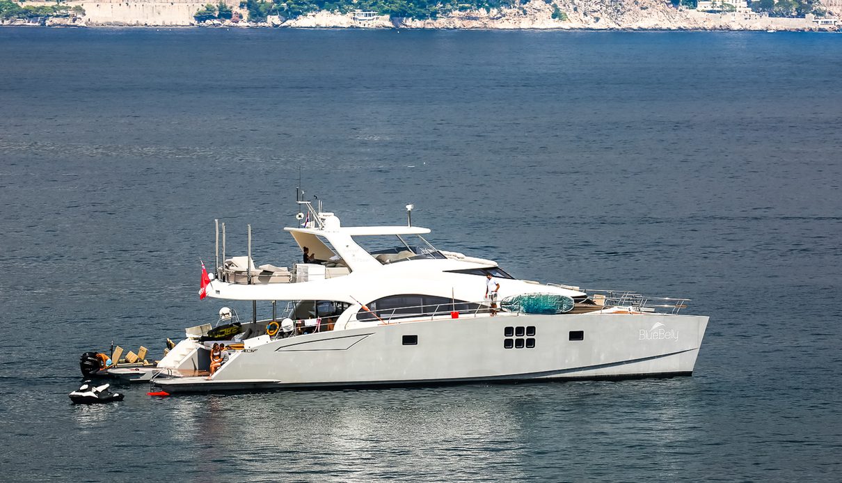 Blue Belly yacht, Sunreef Yachts