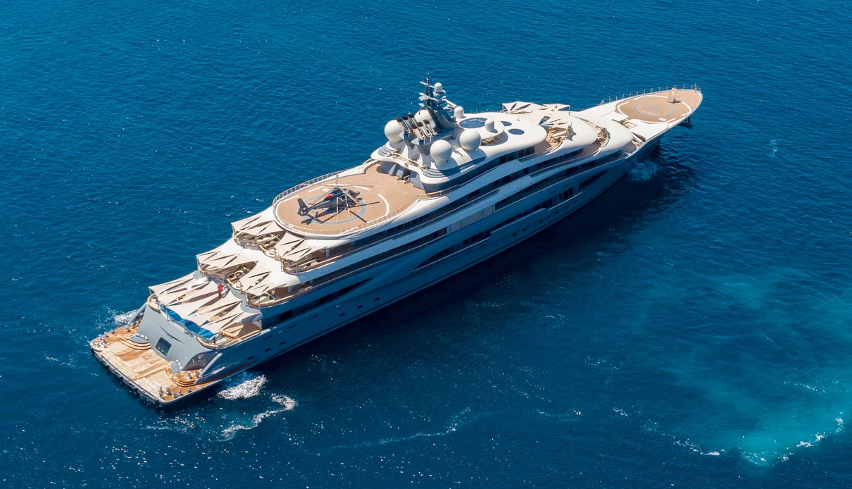 Flying Fox yacht, Lurssen