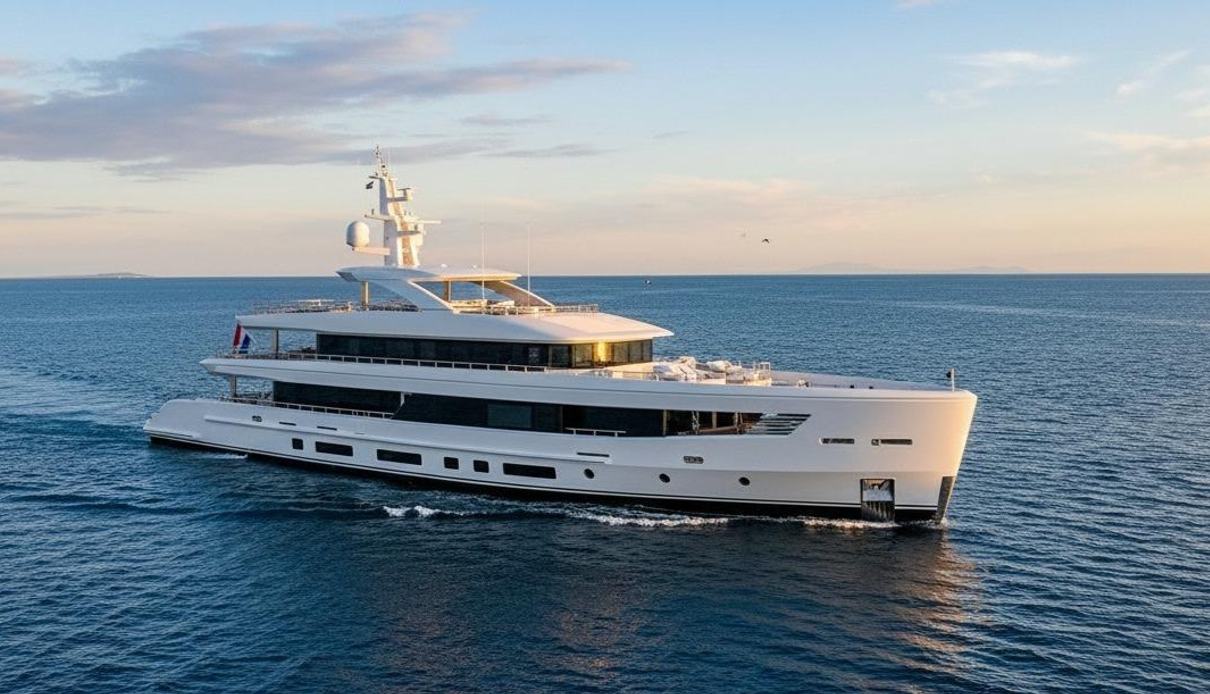 Oriy yacht, Radez