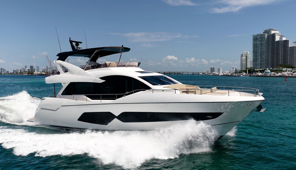 Bazinga yacht, Sunseeker