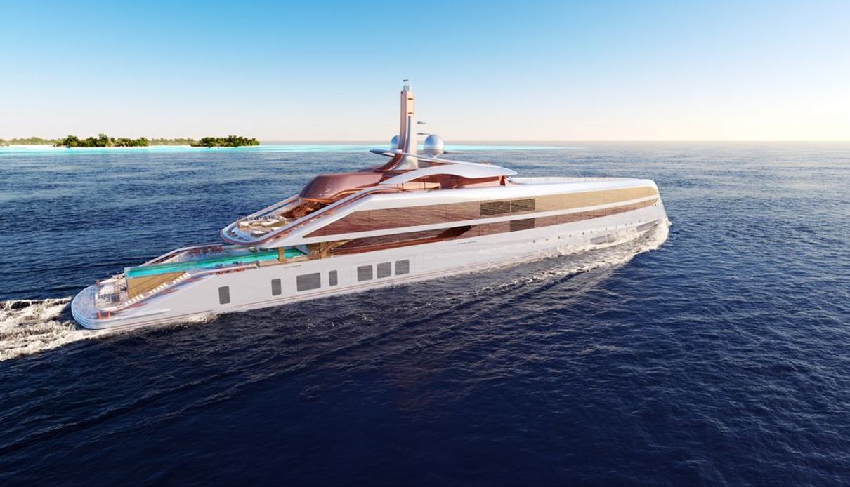 Project ELF yacht, German Naval Yards