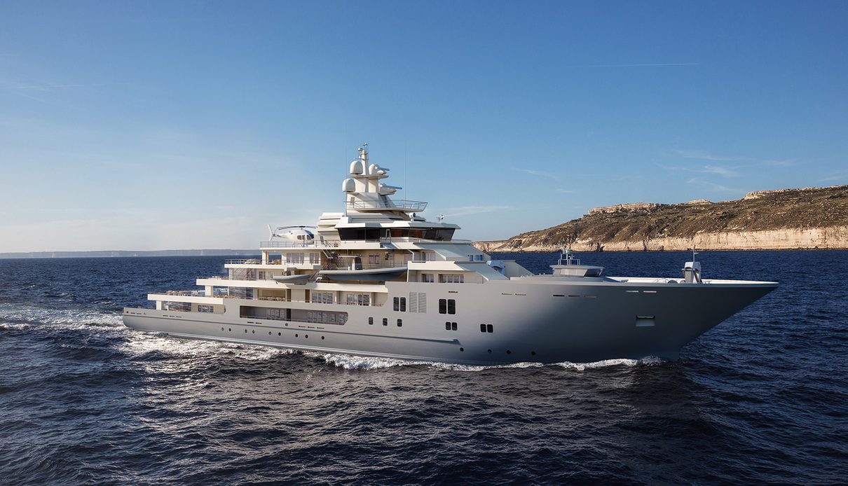 Andromeda yacht, Green Yard Kleven