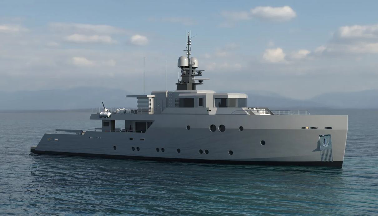 Project Obsidian Blade yacht, Aegean Yacht