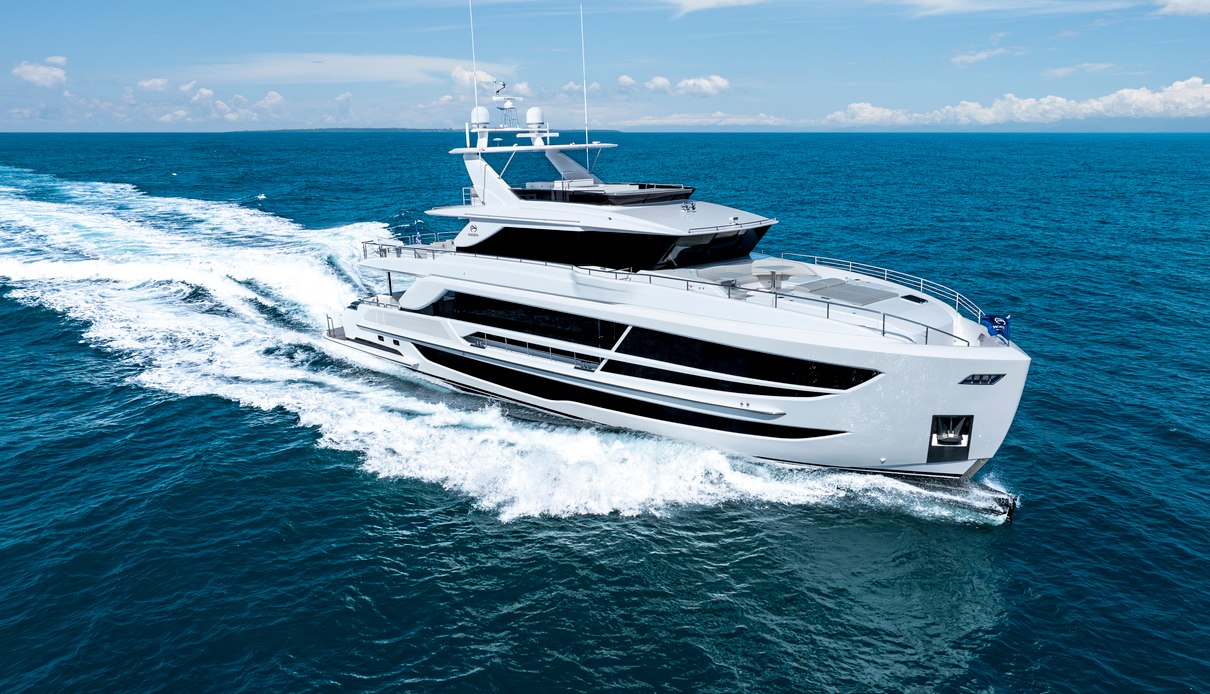 Horizon FD100 /913 yacht, Horizon