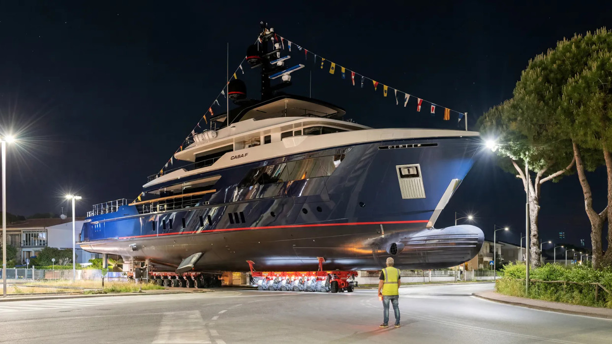 Eighth Sanlorenzo 500EXP Explorer Yacht Casa F Launched With €5M