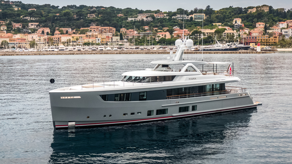 ◆ mana Mulder's ThirtySix Superyacht MANA I for sale at the 2024 Monaco