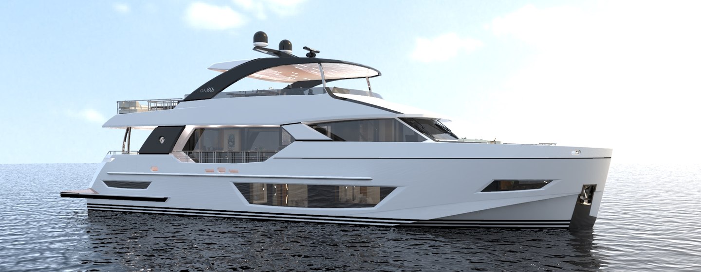 Ocean Alexander 84R Open Yachts (2019 - 2020), Example 1