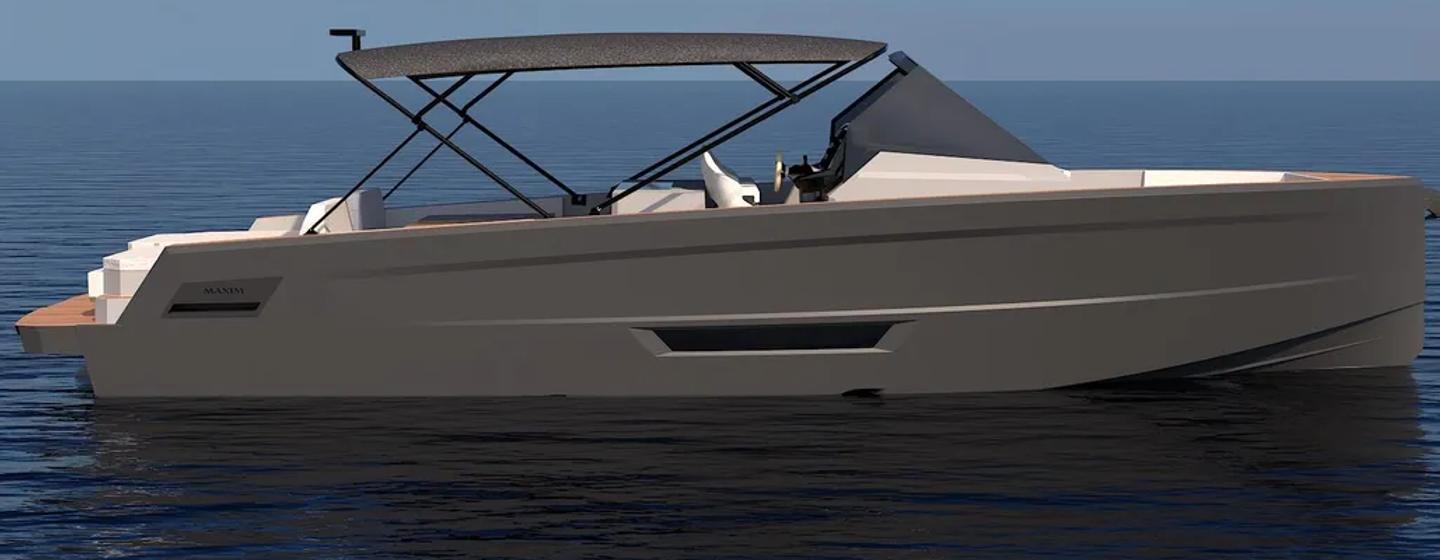 Rendering of Maxim Yachts MAX39 Comfort Boat 