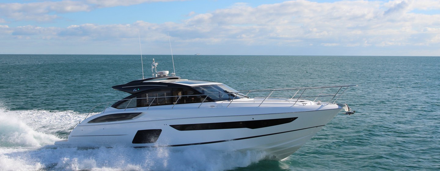 Princess V58 Yachts (Gen 2, 2016 - 2018), Example 1