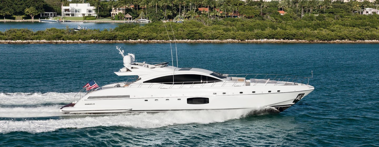 Mangusta 94 Yachts (2013 - 2019), Example 1