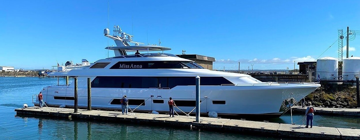 miss anna superyacht, part of westport 112 range