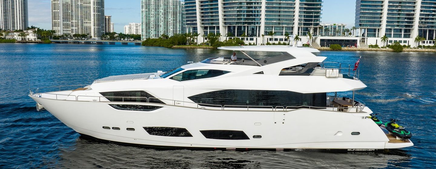 Motor yacht Mandala at anchor