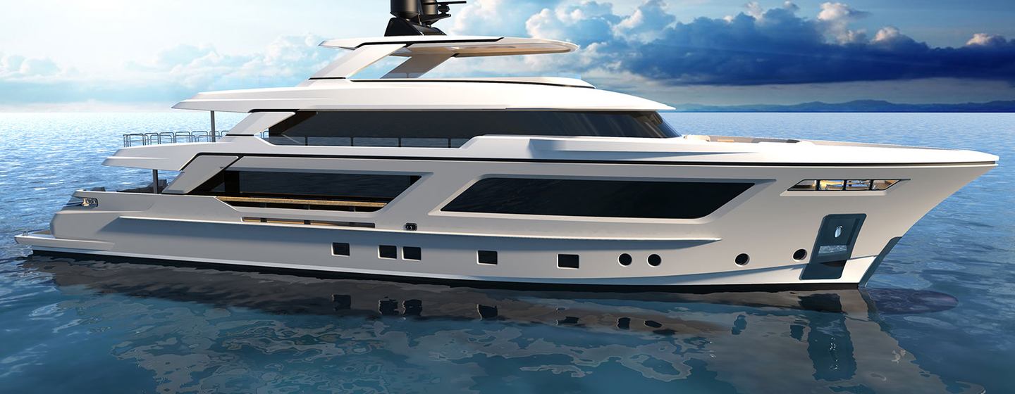 Cantiere delle Marche RJ 130 Yachts, Example 1