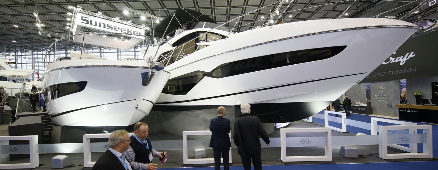 First luxury yachts in place for 50th Boot Dusseldorf show photo 1