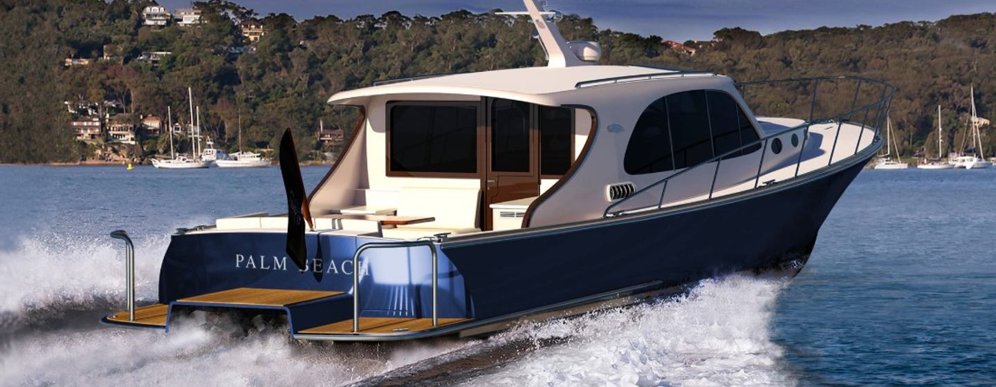 Explore Shallow Waters with the All-New Palm Beach 50 Jet Drive Motor Yacht photo 1