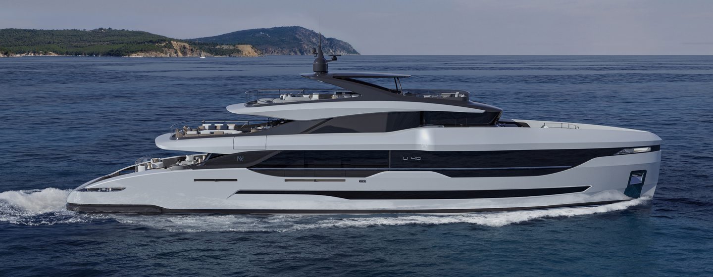 ISA Yachts unveils renderings of 40m full-aluminum superyacht Project UNICA photo 1