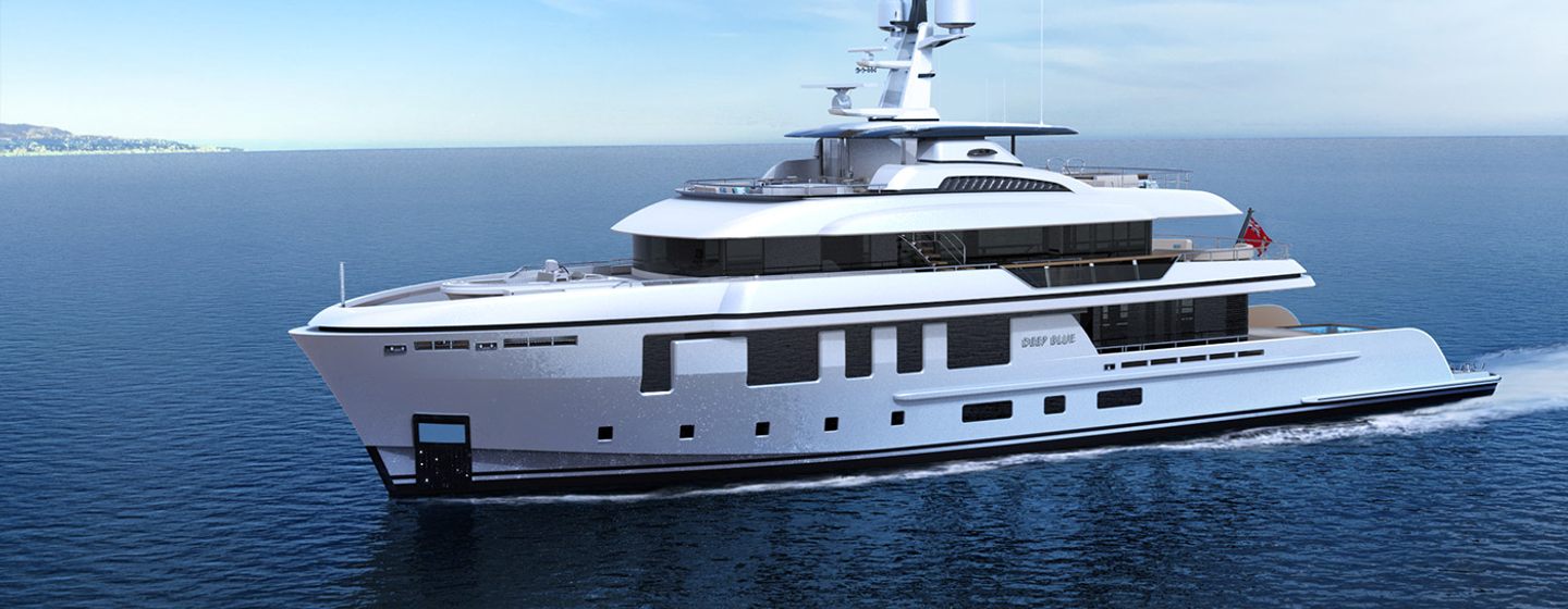 Cantiere delle Marche Deep Blue 130 Yachts, Example 1