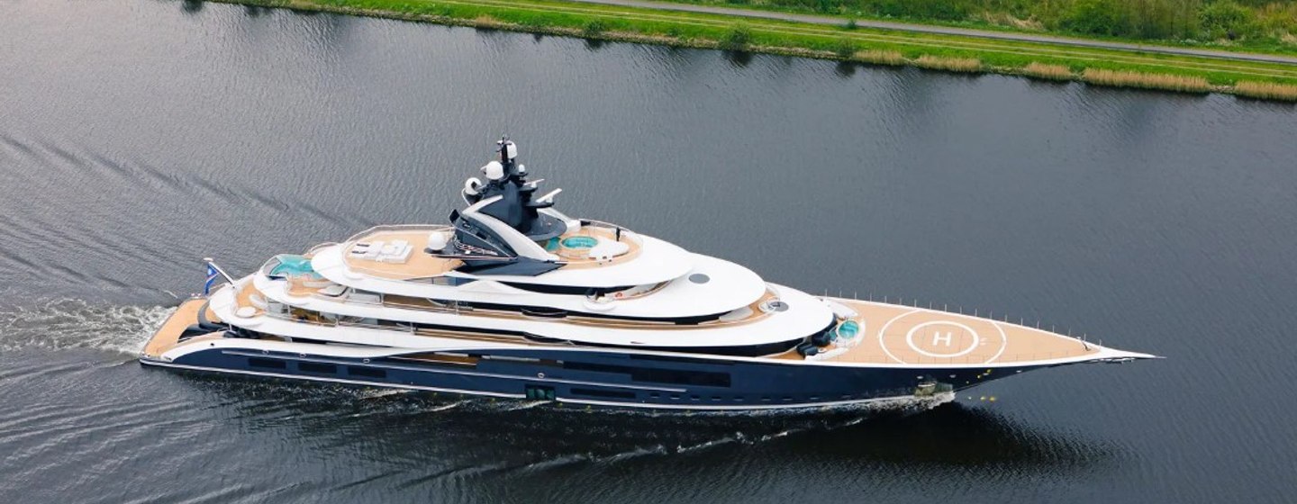 KISMET: Lürssen delivers 122m superyacht to owner photo 1