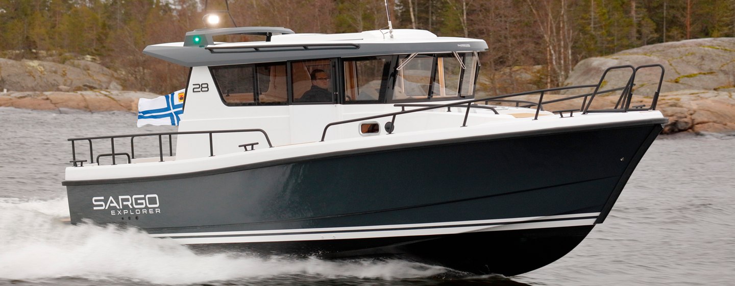 Sargo 28 Explorer Boats, Example 1