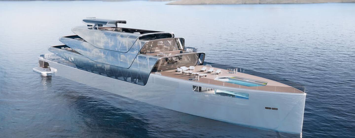 First ever 3D printed superyacht concept unveiled by designer Jozeph Forakis photo 1