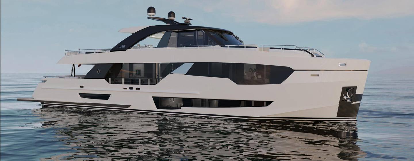 Ocean Alexander 30R NGP Yachts, Example 1