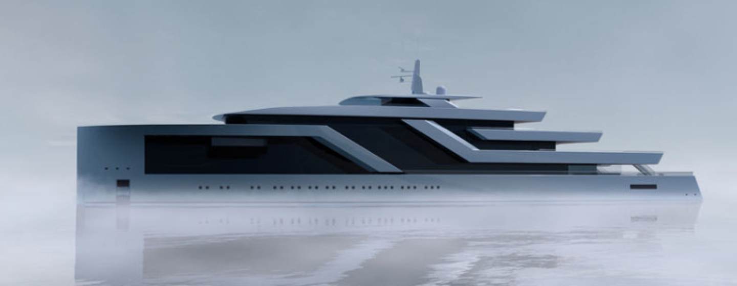 Isaac Burrough's 100m concept pushes boundaries of yacht design photo 1