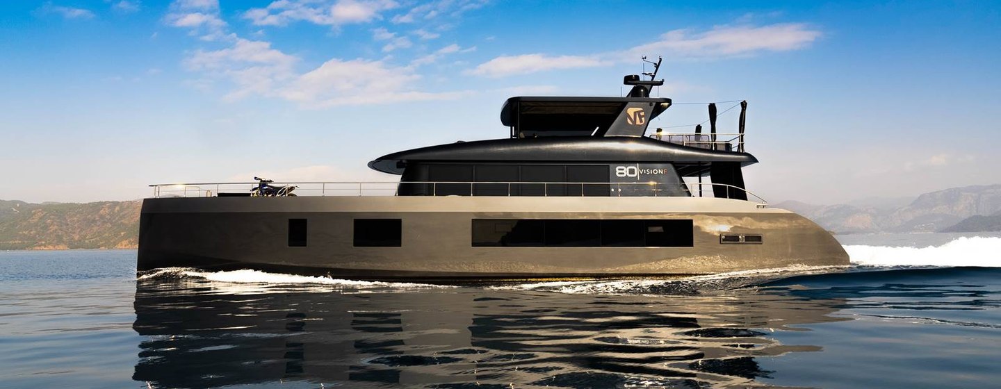 VisionF 80 Yachts (2020 - 2023), Example 1