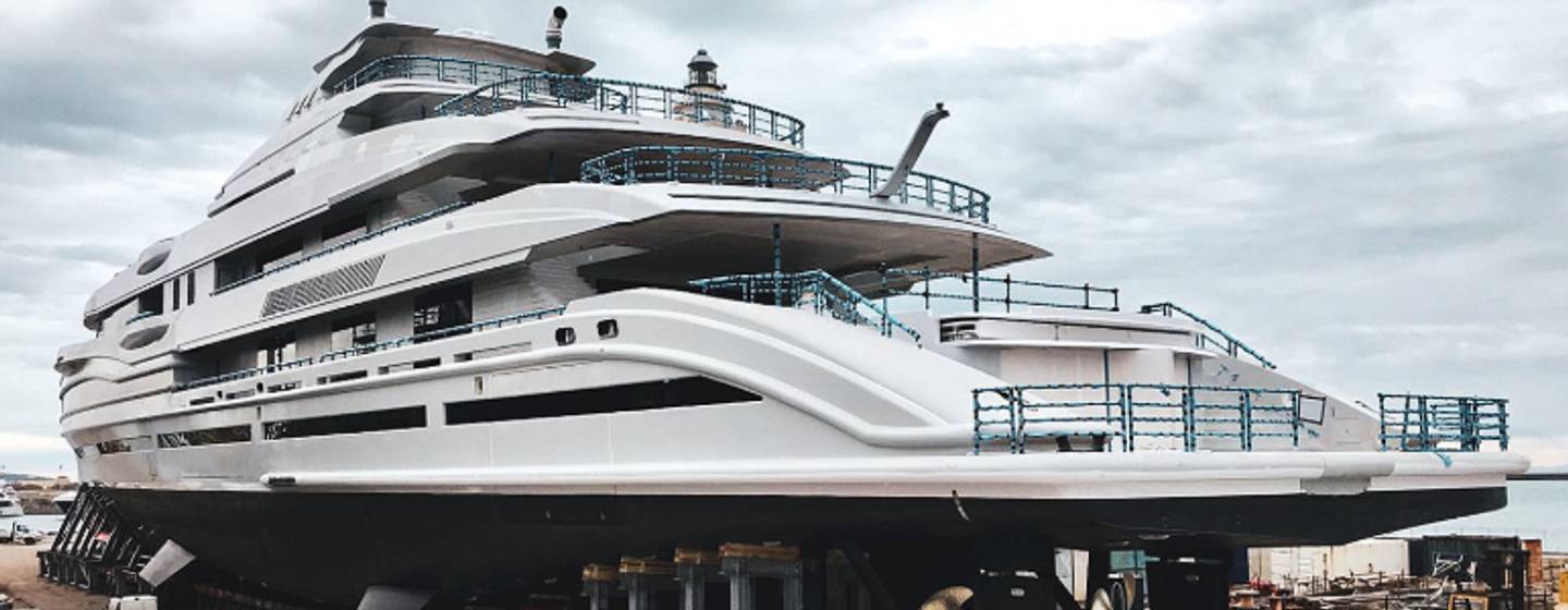 Benetti launch giga season as 107m super yacht FB277 prepares for launch photo 1