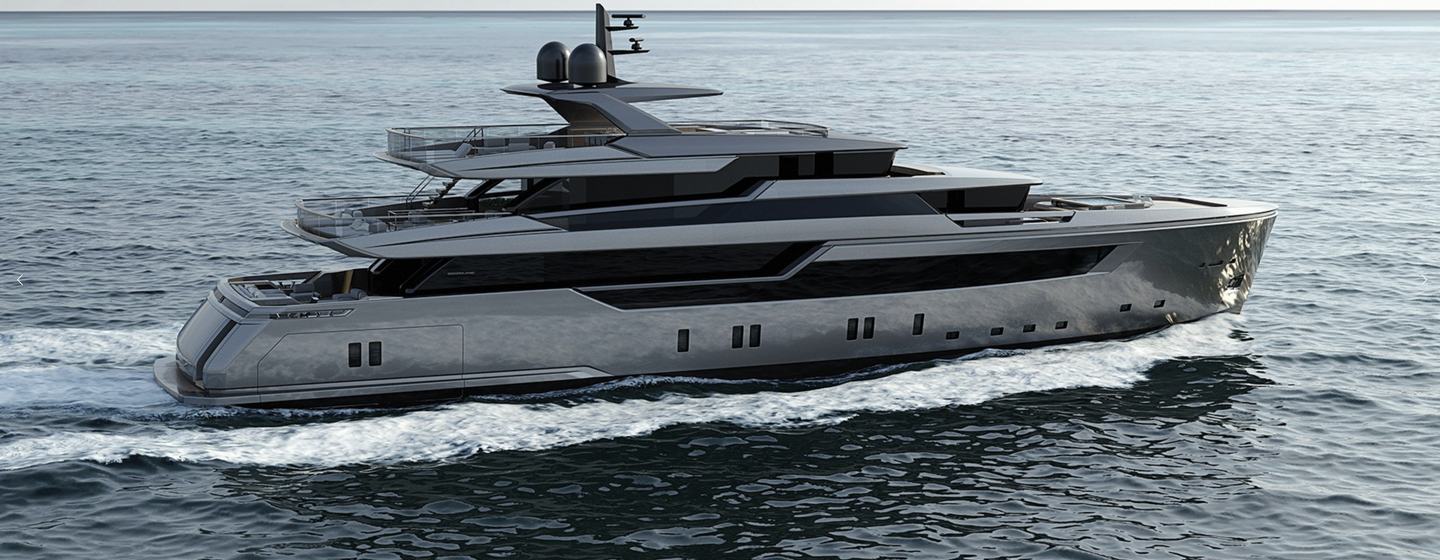 Sanlorenzo releases renderings of first 44Alloy yacht photo 1