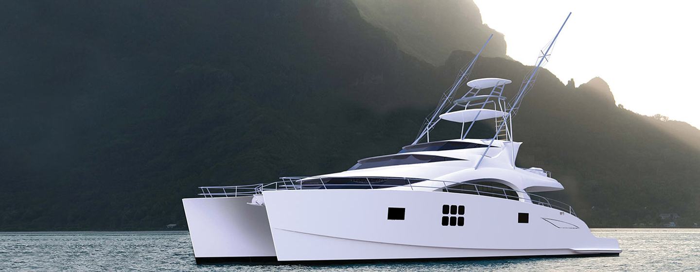 75 Sunreef Power Sportfish Catamarans (2011 - 2019), Example 1