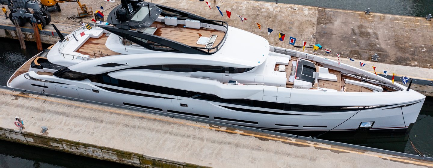 ISA Yachts announce launch of M/Y UV II at Ancona shipyard photo 1