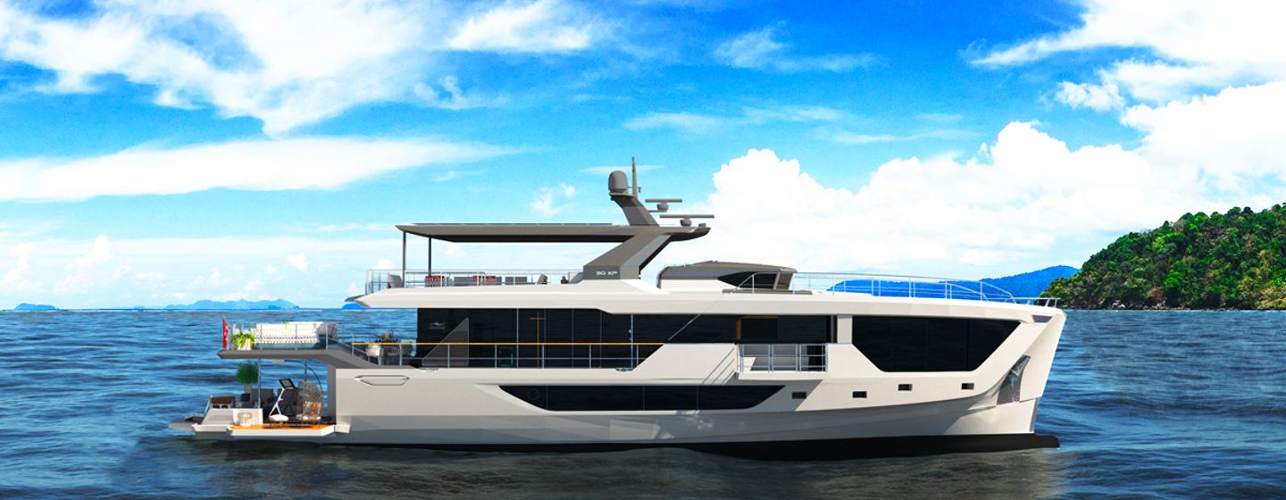 Numarine’s first hybrid diesel-electric 30XP to debut at Cannes Yachting Festival photo 1