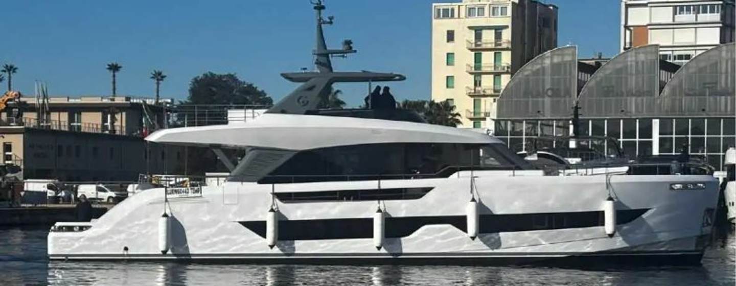 Giangrasso G24 Classic Yacht Veronika moored 