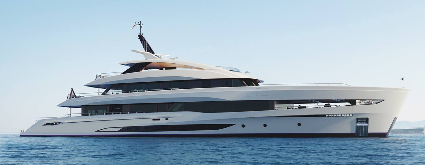 Heesen 50m Steel FDHF Yachts, Example 1