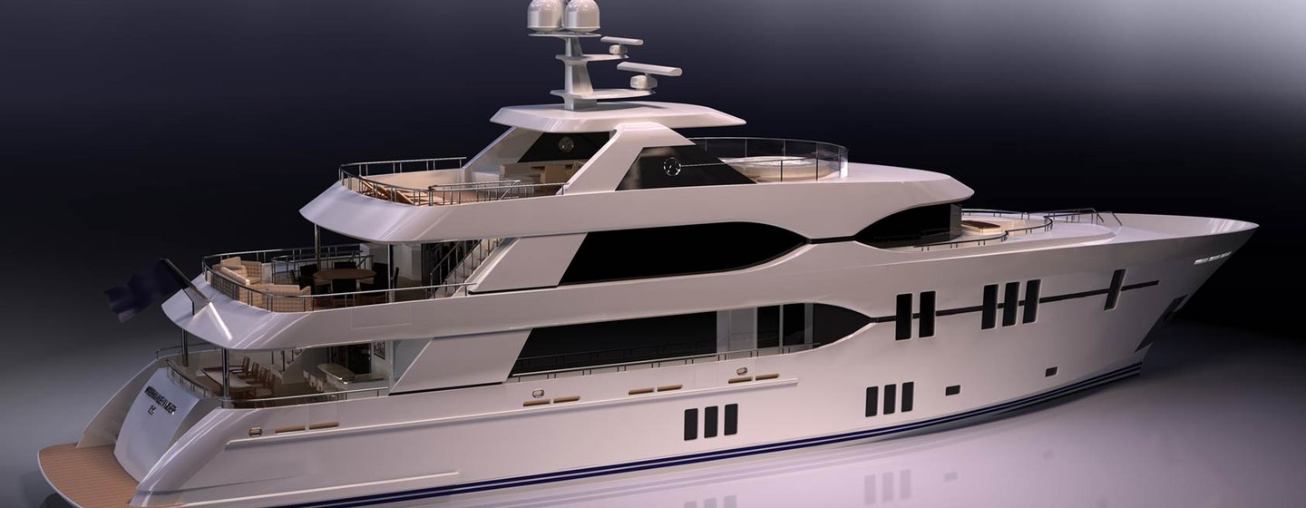 Ocean Alexander 135 Megayachts (2010 - 2020), Example 2