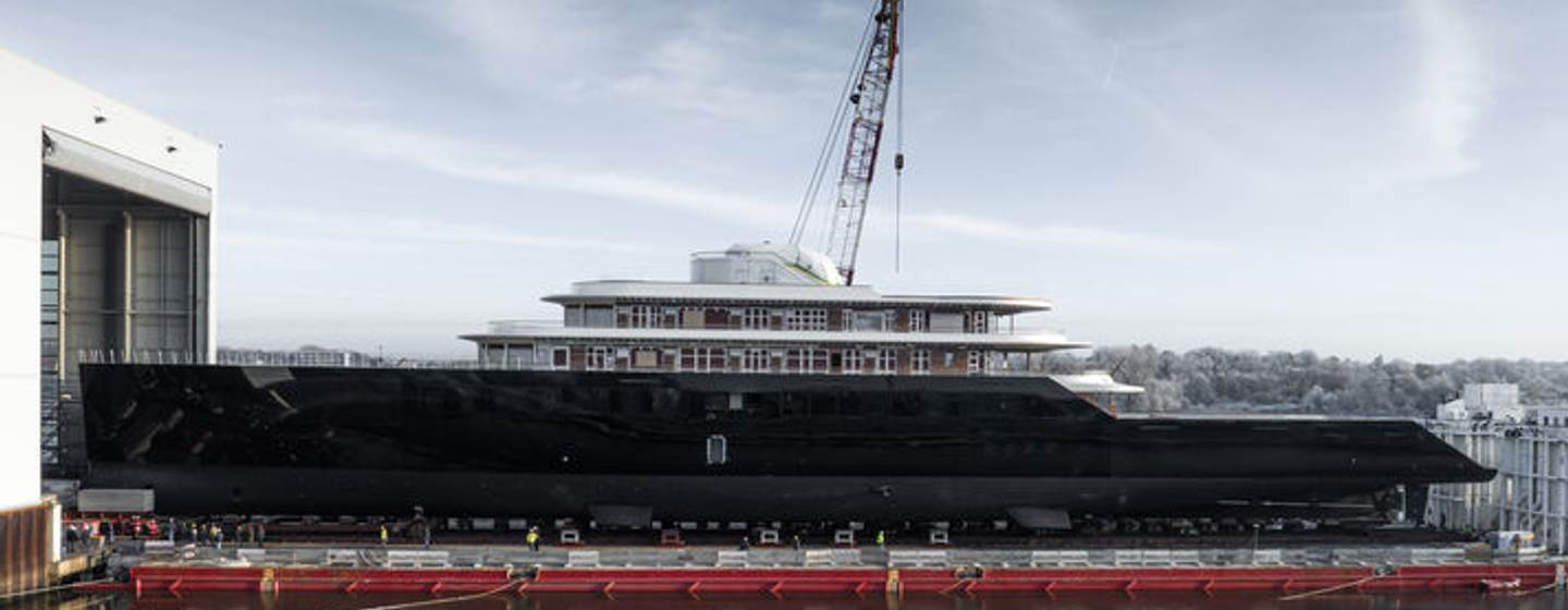 Abeking & Rasmussen launch superyacht Hull 6507 photo 1