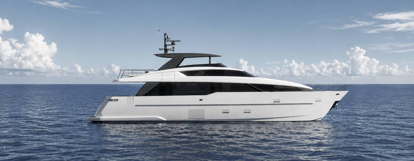 Sanlorenzo SL80 Asymmetric Yachts, Example 1
